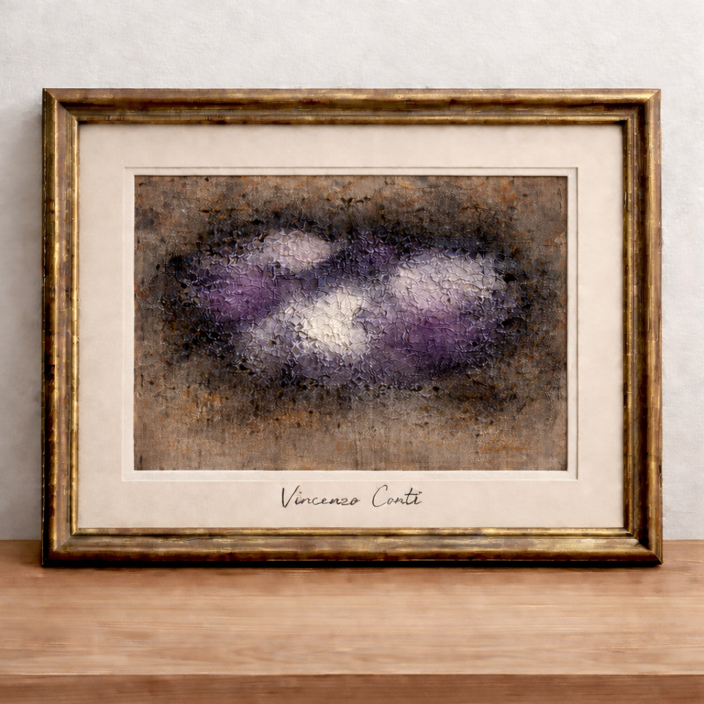 Abstract textured painting by Vincenzo Conti 2