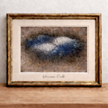 Vincenzo Conti abstract painting on display
